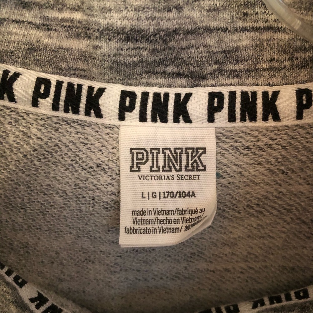 Women’s PINK Quarter Zip - Large - Picture 4 of 7
